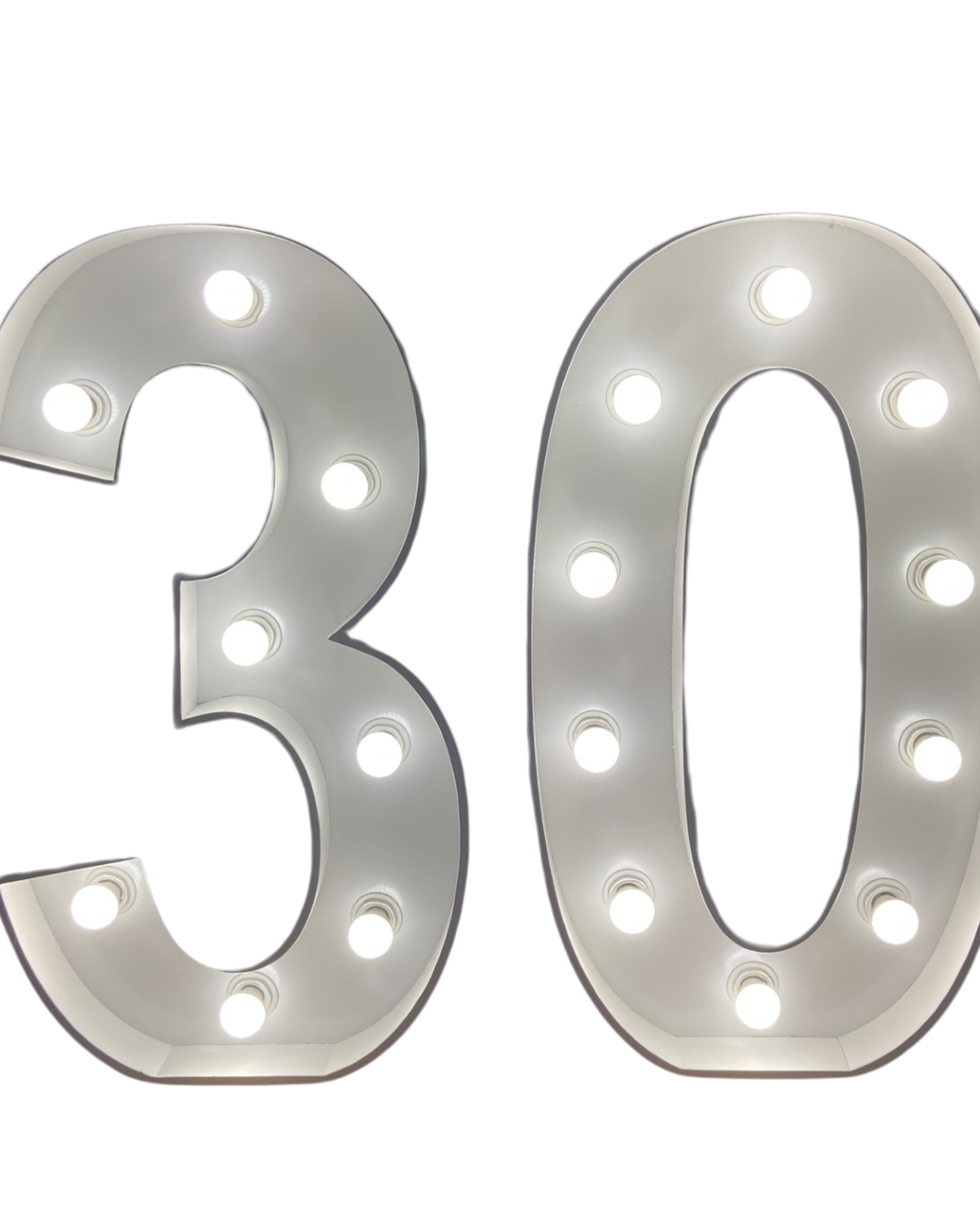 30 Marquee Number Hire