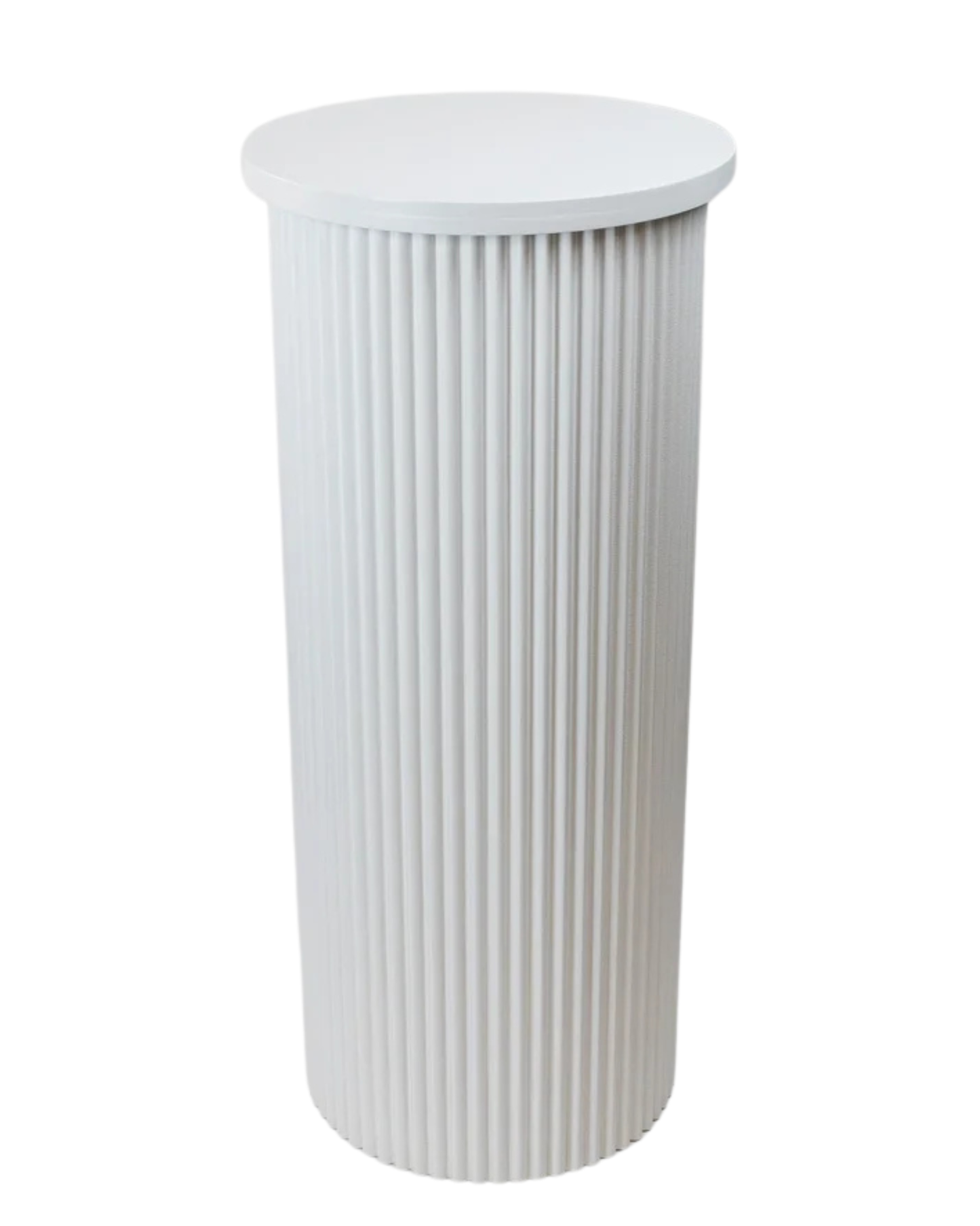 Round Ripple Plinth | Tall