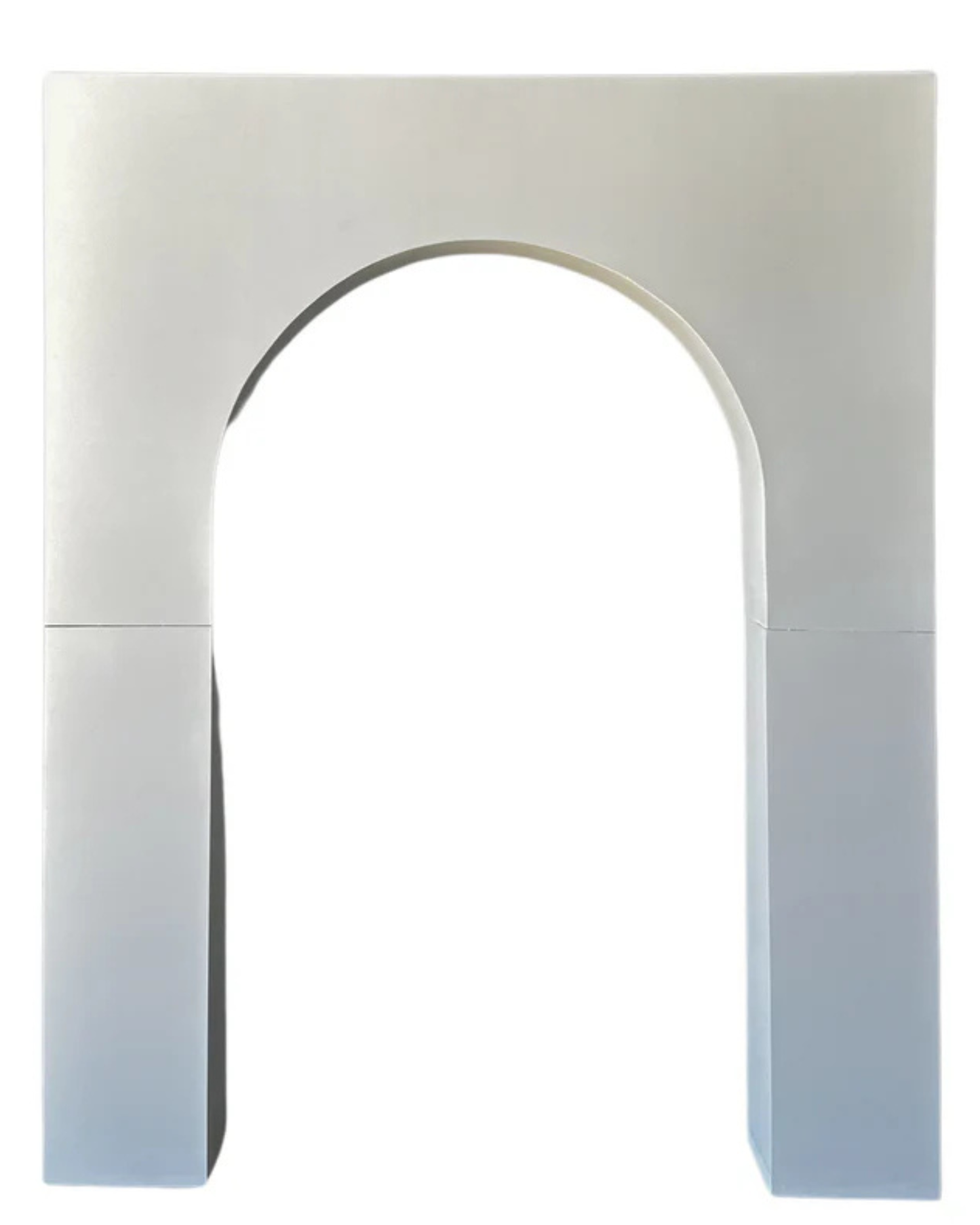 White 3D Arch Backdrop