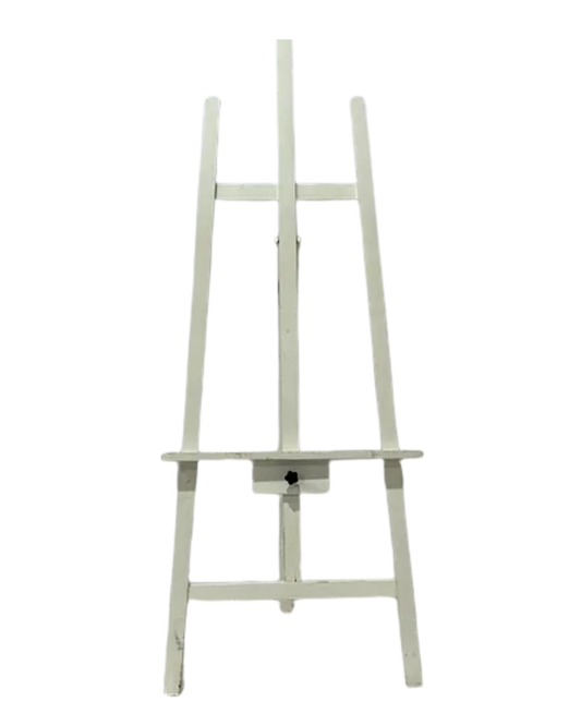 Timber Easel — White