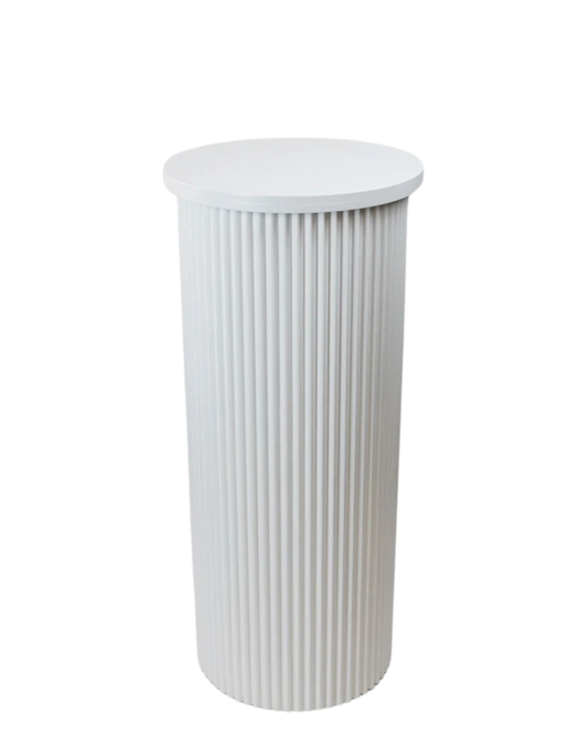 Round Ripple Plinth  | Short