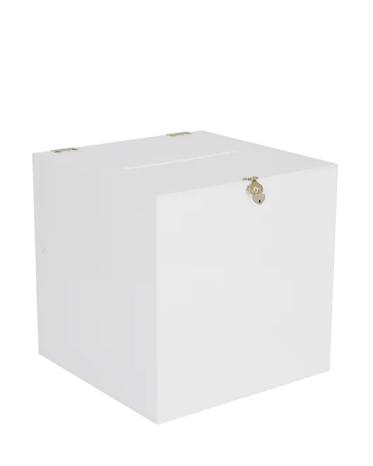 White Acrylic Wishing Well